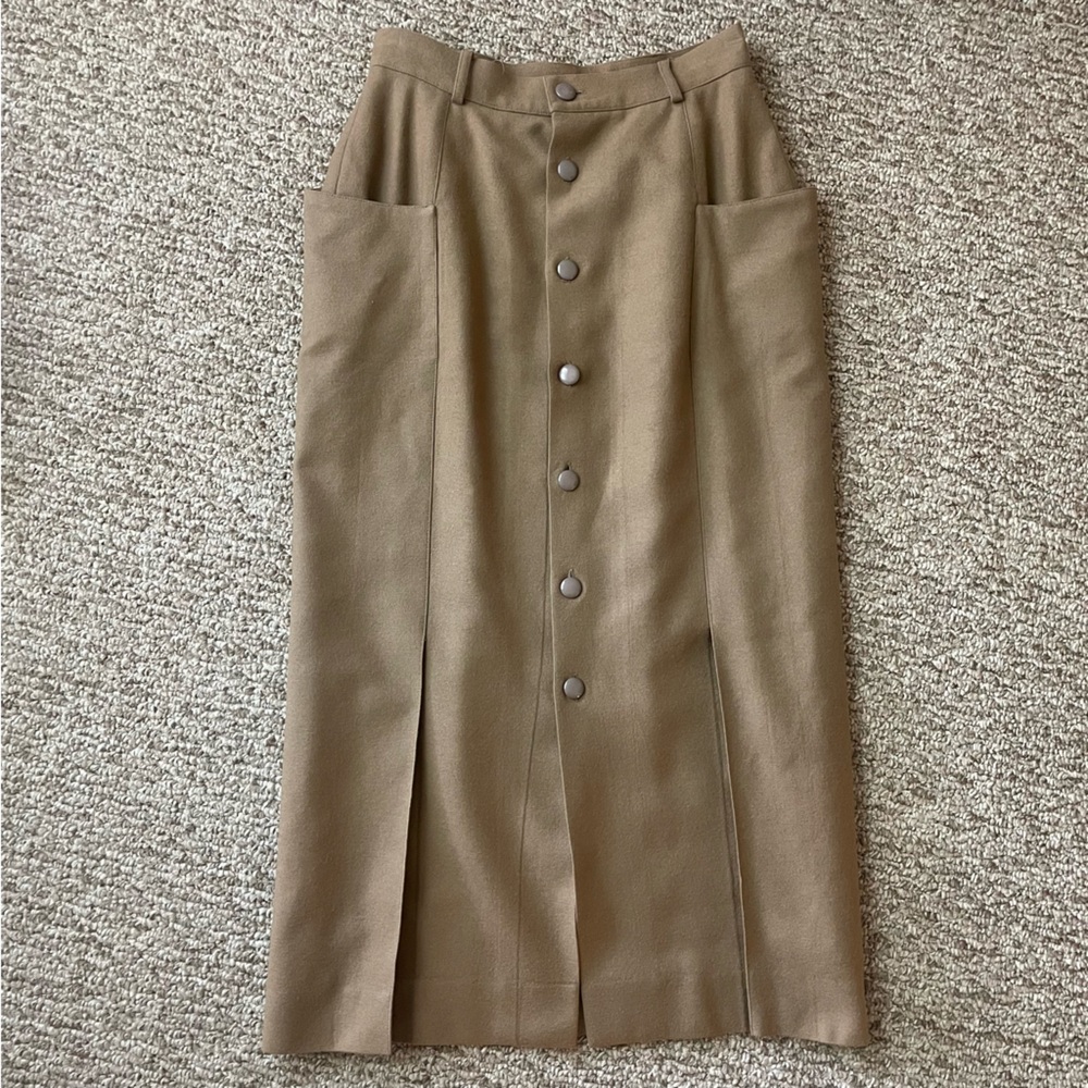 Gaston Jaunet Wool Skirt